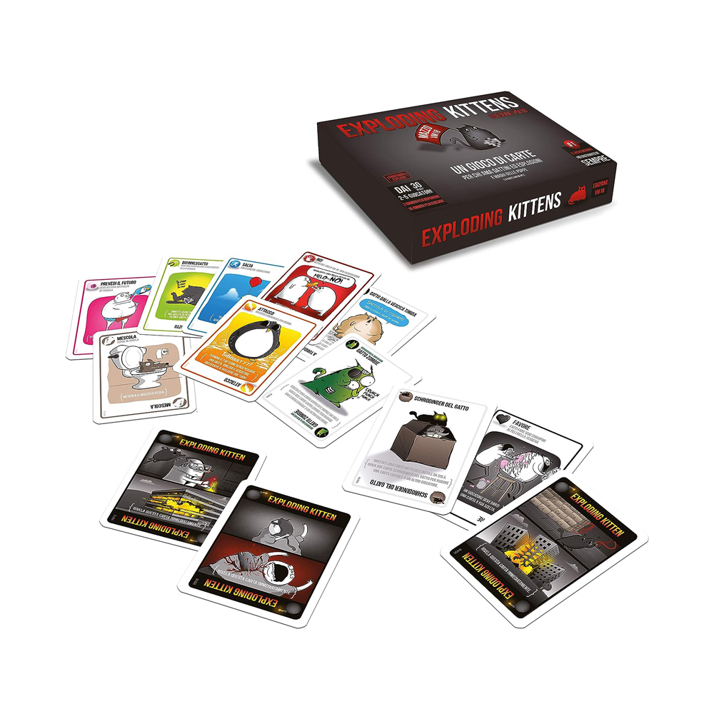 Block Block Burrito Espansione Gioco di carte - dai creatori di Exploding  Kittens 