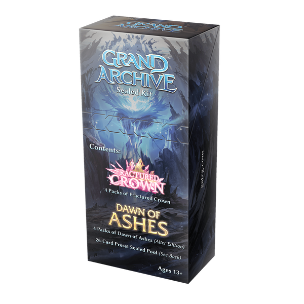 GRAND ARCHIVE TCG: DAWN OF ASHES FRACTURED CROWN SEALED KIT - EN