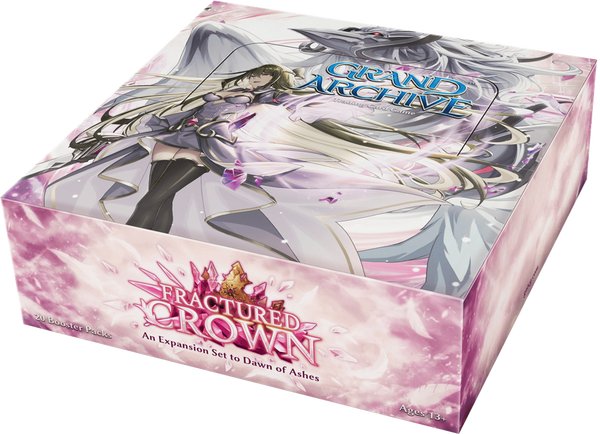 GRAND ARCHIVE TCG: FRACTURED CROWN BOOSTER DISPLAY (20 BOOSTERS) - EN