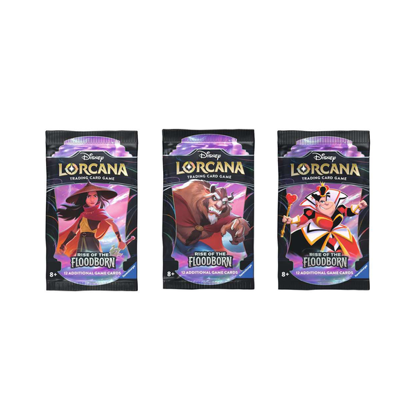 Disney's Lorcana Rise of the Floodborne - Booster Pack da 12 Carte (ENG)