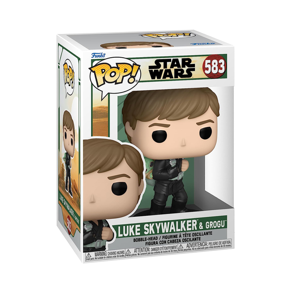 Funko Pop! Luke Skywalker & Grogu (583)