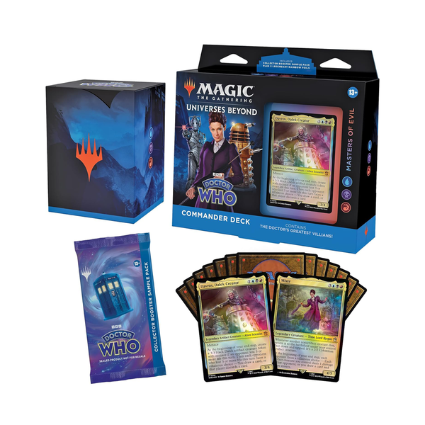 Magic The Gathering - Doctor Who Commander Deck Masters of Evil (ENG)