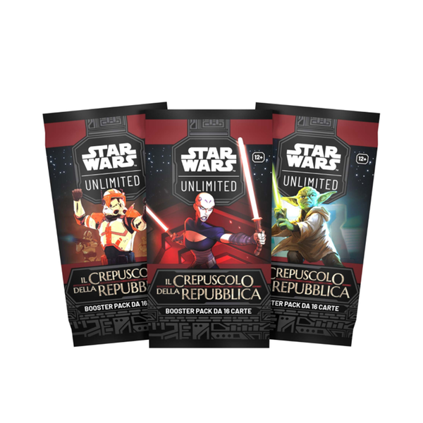 Star Wars Unlimited Il Crepuscolo della Repubblica Booster Pack (ITA)